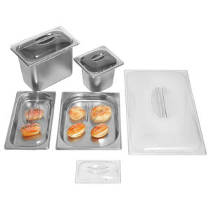 Hotel Catering EU USA Full Size Clear Plastic PC GN Gastronorm <b>Pan</b> Standard <b>Lid</b> Cover T2g - Product Image 1