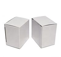 Boîtes rigides en carton blanc 350 g/m² personnalisées de haute qualité en matériaux recyclés avec laminage mat et fermeture magnétique pour rouge à lèvres