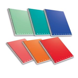 PIGNA - Cuaderno Espiral Cuadrado Maxi Monocromático, 70 Hojas A4 Cuadradas, Surtido - Product Image 1