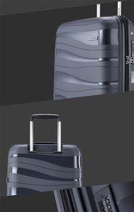 Usine directement prix bon marché voyage chariot bagages PP matériel autre <span class=keywords><strong>valise</strong></span> sacs avec serrure TSA - Product Image 5