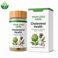 Capsules de bien-être aux extraits de plantes avec berbérine, ail, artichaut, chardon-marie, 60 capsules