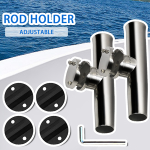 <span class=keywords><strong>Support</strong></span> de <span class=keywords><strong>canne</strong></span> à pêche en acier inoxydable de qualité marine 304/316, à fixer sur les rails, le <span class=keywords><strong>plafond</strong></span>, le bateau, le yacht - Product Image 4