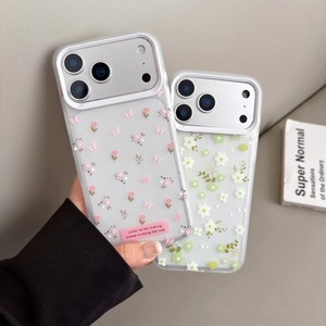 เคสโทรศัพท์มือถือลายดอกไม้พิมพ์ UV แฟชั่น แบบด้าน โปร่งแสง สำหรับ iPhone 17 pro max 16 12 11 XS XR ฝาหลังนิ่มแบบด้าน - Product Image 2