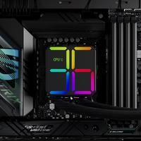 Radiateur à Refroidissement Liquide Thermalright Magic Qube 360 ARGB NOIR avec Écran d'Affichage Numérique, Compatible avec les Processeurs Intel de 14e et 15e Génération