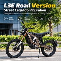Vélo électrique homologué pour la route Surron Light Bee 2 L3E 2026 410N.m 90km/h Stock neuf d'origine