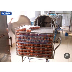 Industriale piccola trasformazione alimentare pilota a vapore 500L storta <span class=keywords><strong>Autoclave</strong></span> per la sterilizzazione della bottiglia di vetro cibo in scatola - Product Image 4