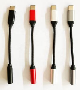 Cantel Bộ Chuyển Đổi Aux USB C Sang 3.5Mm DAC Nylon Bộ Chuyển Đổi Type C Cho Tai Nghe - Product Image 4