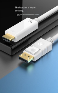 <span class=keywords><strong>Cable</strong></span> <span class=keywords><strong>Adaptador</strong></span> de DisplayPort <span class=keywords><strong>a</strong></span> HDTV, Conversor de Audio y Video para PC <span class=keywords><strong>a</strong></span> HDTV 1080P 60Hz - Product Image 4