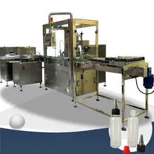 Full Automatic Chemistry Solvents Lubricant Oil Filling Capping Machine for Bottle Liquid Packing