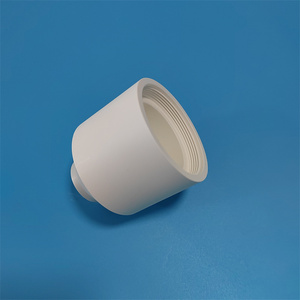 Crucible en céramique de nitrure de bore (BN) de haute pureté avec joint fileté - Product Image 4