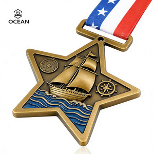 Proveedor de Oro, Personalización Profesional, Patrones Surtidos, Precio Personalizado, Medalla de Metal Económica - Product Image 2