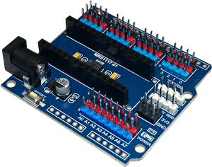Carte d'extension Arduino Nano 14 IO Servo PWM UART I2C avec régulateur LM1117 3.3V et interface AREF pour la robotique DIY - Product Image 4