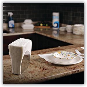 Boardwalk 8310 1/4-Fold Lunch Napkins 1-Ply 12-Inch X 12-Inch White 6000/Carton 2-Ply Bag Style - Product Image 5