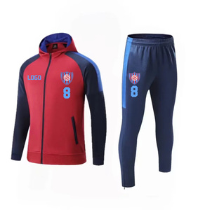 Jaket Training Sepak Bola Kualitas Terbaik Jaket Hoodie Kualitas Thailand Jaket Hoodie Tim Sepak Bola Custom - Product Image 2