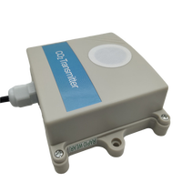 Pengontrol Sensor Detektor CO2, Monitor Kualitas Udara yang Dipasang di Dinding, Alarm untuk Sistem Ventilasi Dalam Ruangan