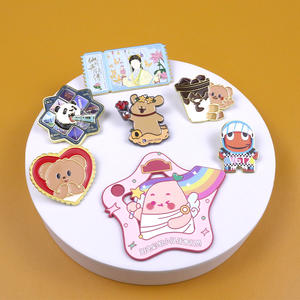 Benutzer definierte Metall Abzeichen Logo Nette Cartoon Imitation Emaille Abzeichen Anime Gedenk abzeichen Verarbeitung - Product Image 3