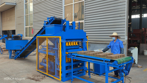 HBY4-10 Chất lượng cao hoàn toàn tự động lồng vào nhau thủy lực Trái Đất gạch máy làm cho sinh thái - Product Image 6