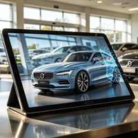 Écran 3D à vision directe OEM de 15,6 pouces pour intérieur, 4K 3840*2160 60Hz, moniteur 3D lenticulaire avec caméra de suivi oculaire pour salle d'exposition