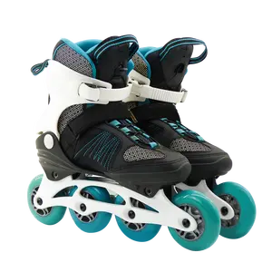 Eptember Sale Factory Supply Pu Skate Show Used Roller Skates Speed Skating Shoes