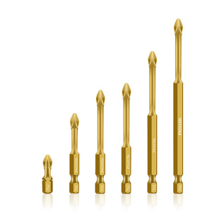 Phillips Screwdriver Bits S2 Steel Magnetic Anti Slip Industrial Set 150mm - Product Image 3