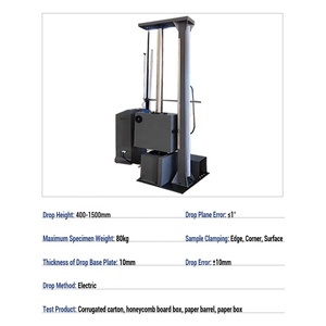 من المصنع مباشرة ISO جهاز اختبار قطرة ذراع واحد كبير OEM الصناعي آلة اختبار مقاومة الضغط والسقوط بذراع واحدة للكرتون - Product Image 4