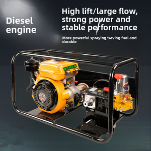 Pulverizador Diesel de Alta Potência e Alta Pressão com Partida Elétrica Modelo 60 para Agricultura, Jardins, Fazendas Familiares e Florestas Verdes - Product Image 5