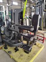 Machine de musculation à double fonction (extension et curl des jambes) à charge par broches, conception originale MND, en vente directe d'usine