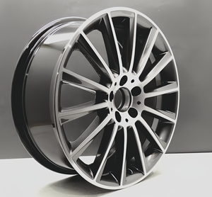Nuevas llantas de aleación de aluminio fundido de 18, 19 y 20 pulgadas 5x112 con radios múltiples para coches de pasajeros, 25mm 35mm ET, acabado negro, ¡las más vendidas! - Product Image 2