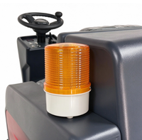 Balayeuse de sol électrique autoportée OEM ODM de haute qualité à batterie pour entrepôt, parking, usine, cour
