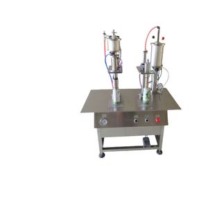 Máquina Semiautomática 3 en 1 para Llenado y Sellado de Aerosoles, para Pintura en Aerosol, Ambientador y Desodorante - Product Image 1