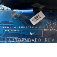 Pour HP ELITEBOOK X360 1030 G3 carte mère d'ordinateur portable avec SR3LA I5-8250u 8G 16G RAM L31863-601 L31863-001 DA0Y0PMBAE0 MB 100% testé