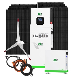Générateur éolien horizontal personnalisé avec contrôleur MPPT et batterie lithium-ion pour système complet domestique de 10 kW - Product Image 1