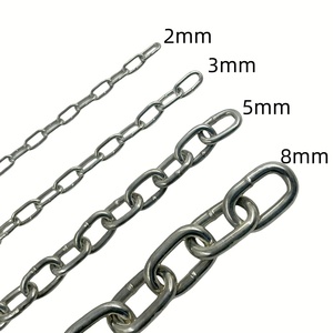 스테인리스 스틸 링크 체인 5mm <span class=keywords><strong>8mm</strong></span> 304/316 DIN5685A 짧은 링크 체인 - Product Image 1