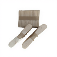 Cuillères et bâtonnets à glace jetables en bois, écologiques, flexibles, grande capacité, portables, faits maison, économiques, en bouleau blanc, faible MOQ