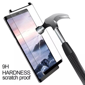 Ultra delgada 3D de la cubierta completa curvo de <span class=keywords><strong>cristal</strong></span> templado Protector de pantalla para Samsung <span class=keywords><strong>Note</strong></span> <span class=keywords><strong>8</strong></span> Nota 9 - Product Image 4