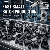 Composants imprimés en 3D SLS personnalisés, impression en nylon PA12 en vrac, service de prototypage rapide, joints, supports, engrenages, production en petites séries