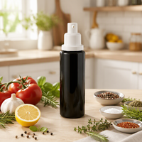Flacon de lotion sans air en ABS de 15 ml, flacon de sérum, texture spirale, flacon sans air à pression, matériau d'emballage cosmétique