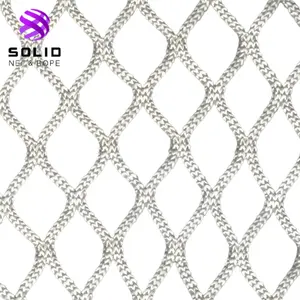 High quality ice hockey goal net supplier 5mm 2-1/2 inch diamond mesh Polyester Braid process Suitable for professional games Re
