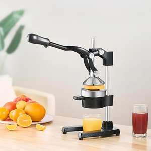 <span class=keywords><strong>Presse</strong></span>-agrumes manuelle en acier inoxydable avec support scientifique amélioré pour fruits et légumes à domicile - Product Image 3