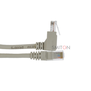 Câble <span class=keywords><strong>Ethernet</strong></span> coudé à 90 degrés du fabricant, connecteur réseau RJ45, cordon de raccordement CAT5 - Product Image 6