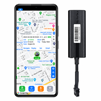 Traceur GPS compact pour voitures et motos, coupure de carburant à distance, antivol, alarme de vibration, suivi gratuit via application mobile