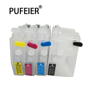 LC3217 LC3219 corto cartucho de tinta rellenable con Chip para Hermano MFC-J5330DW J5335DW J5730DW J5930DW J6530DW J6930DW <span class=keywords><strong>J6935DW</strong></span> - Product Image 1