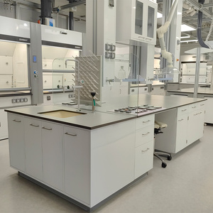 Gran oferta, muebles de laboratorio personalizados, mesa de banco de trabajo, Banco de laboratorio con fregadero, mesas de laboratorio químico, banco - Product Image 4