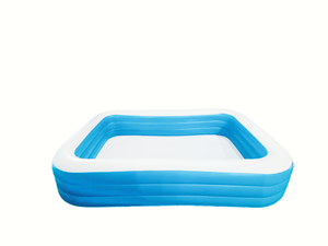 <span class=keywords><strong>Piscine</strong></span> gonflable rectangulaire pour enfants en PVC, à trois couches épaissies, pour la baignade et les jeux - Product Image 4