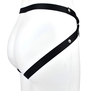 Nam chastity Thiết bị cắt phụ trợ vành đai ban nhạc đàn hồi có thể điều chỉnh dây dương vật Vòng đồ lót người lớn quan hệ tình dục đồ chơi cho người đàn ông - Product Image 3