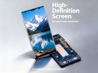 Écran de remplacement pour téléphone portable, écran d'origine OLED TFT LCD 6,6 pouces, garantie 1 an pour S8 S9 S10 Plus S20 S21 S22 S23 Ultra