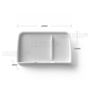 Boîte de rangement pour voiture derrière l'écran de commande central, accessoires pour Xiaomi Su7, kit de rangement pour voiture, partie extérieure - Product Image 6