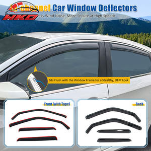 Viseras Acrílicas para Ventanas de Nissan Juke 11-17, Deflectores de Lluvia y Sol - Product Image 2