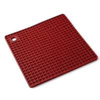 Set de table en silicone alvéolé, isolant thermique, qualité alimentaire, design moderne et minimaliste, forme ronde ou carrée, pour table de cuisine, anti-brûlure