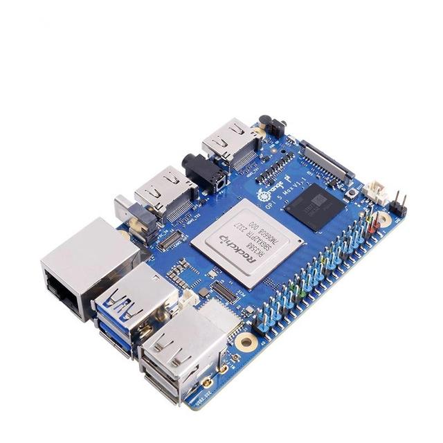 Orange Pi 5 MAX Development Board RK3588 AI NPU 8-Core CPU LPDDR5 Wi-Fi 6E Multiple I/O Ports for AI and Edge Computing